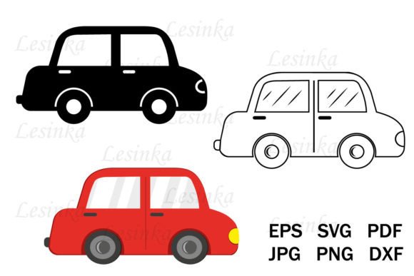 Download Car, Clipart for Printing, Svg, Contour - Printing Collection