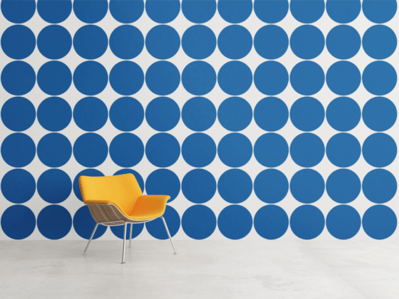 Download Vivid Mid Century Modern Dots Pattern - Modern dots Collection